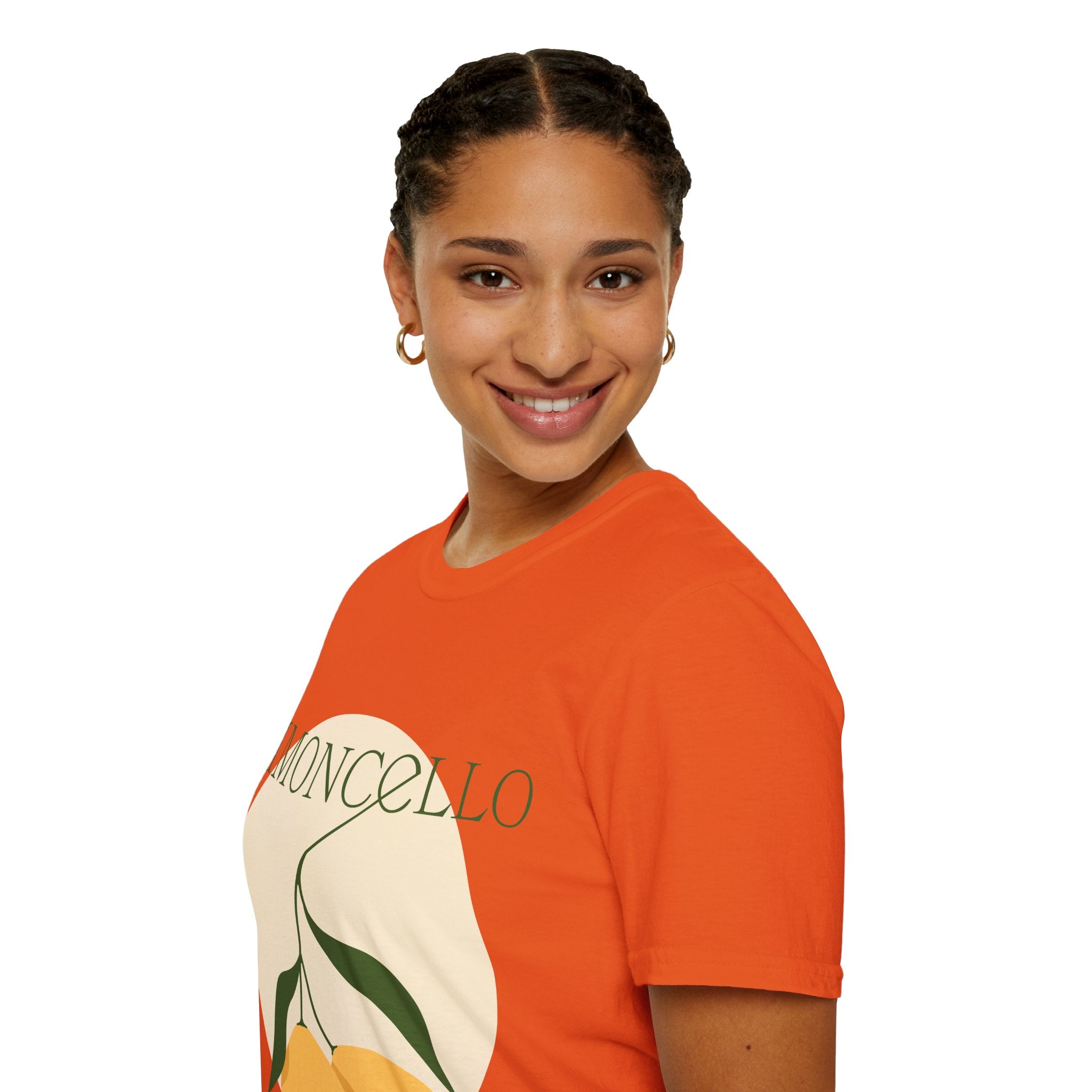 Cute Lemon Styled Graphic T‑Shirt