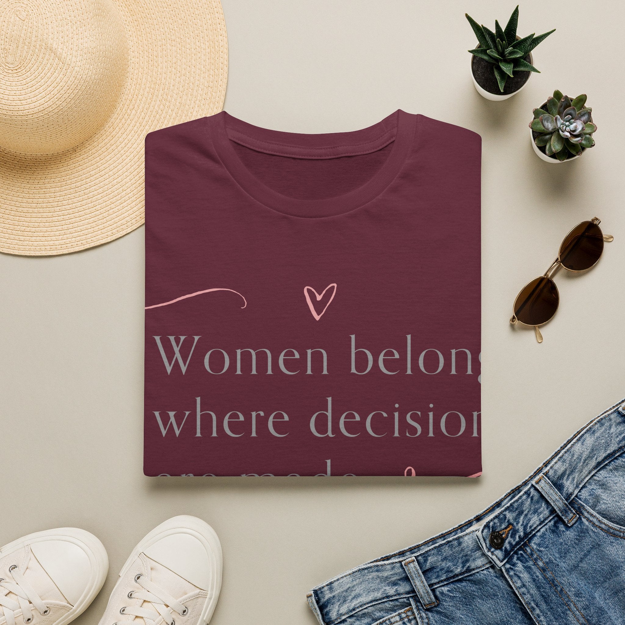 Women Deserve Shirt Design