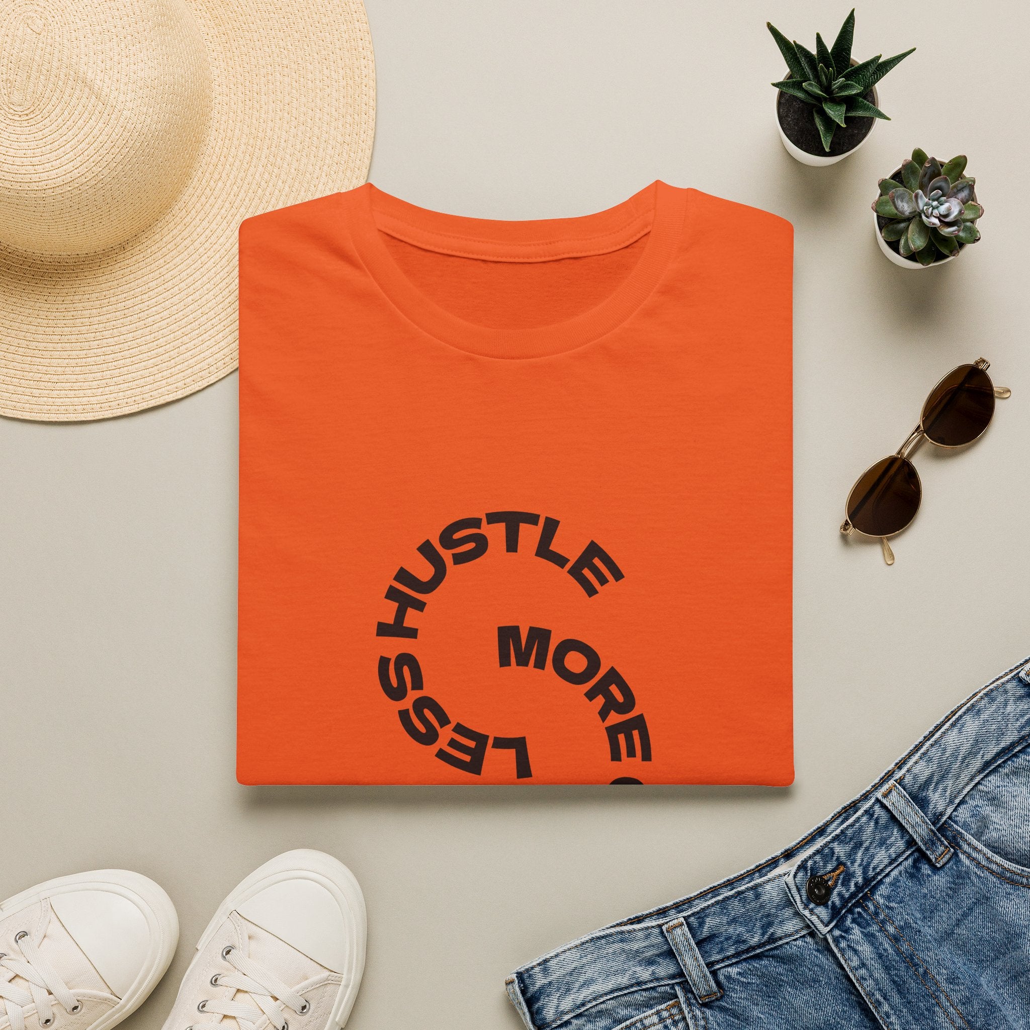 T‑Shirt — “More Coffee” Circular Graphic Motivational Tee