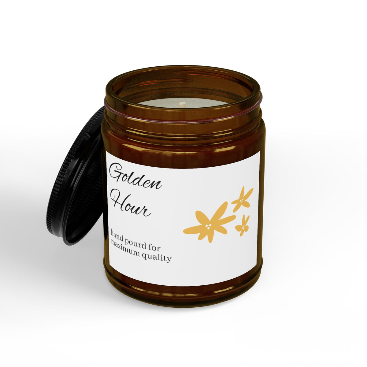 Quality Hand Poured Golden Hour Soy Candle