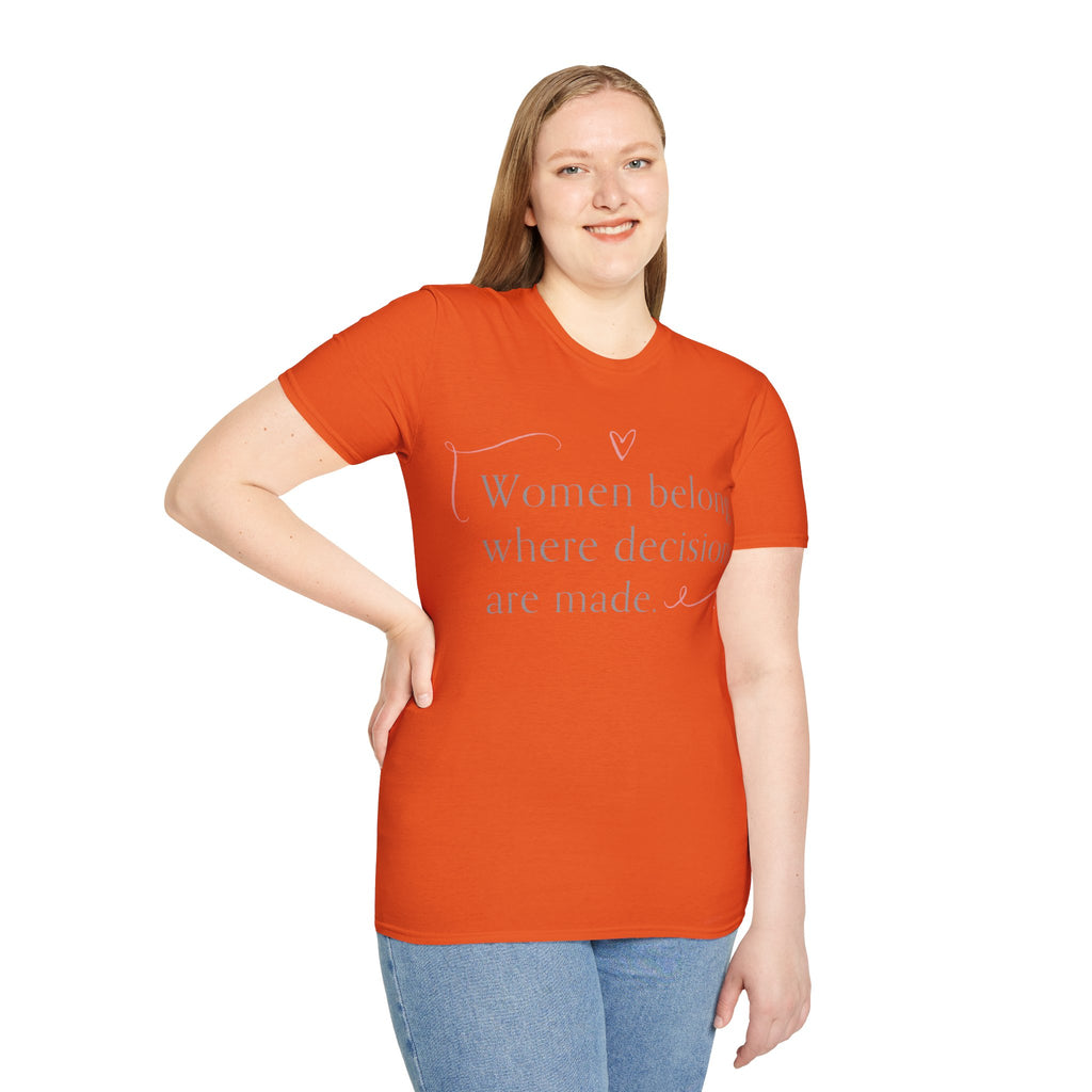 Women Deserve Shirt Design
