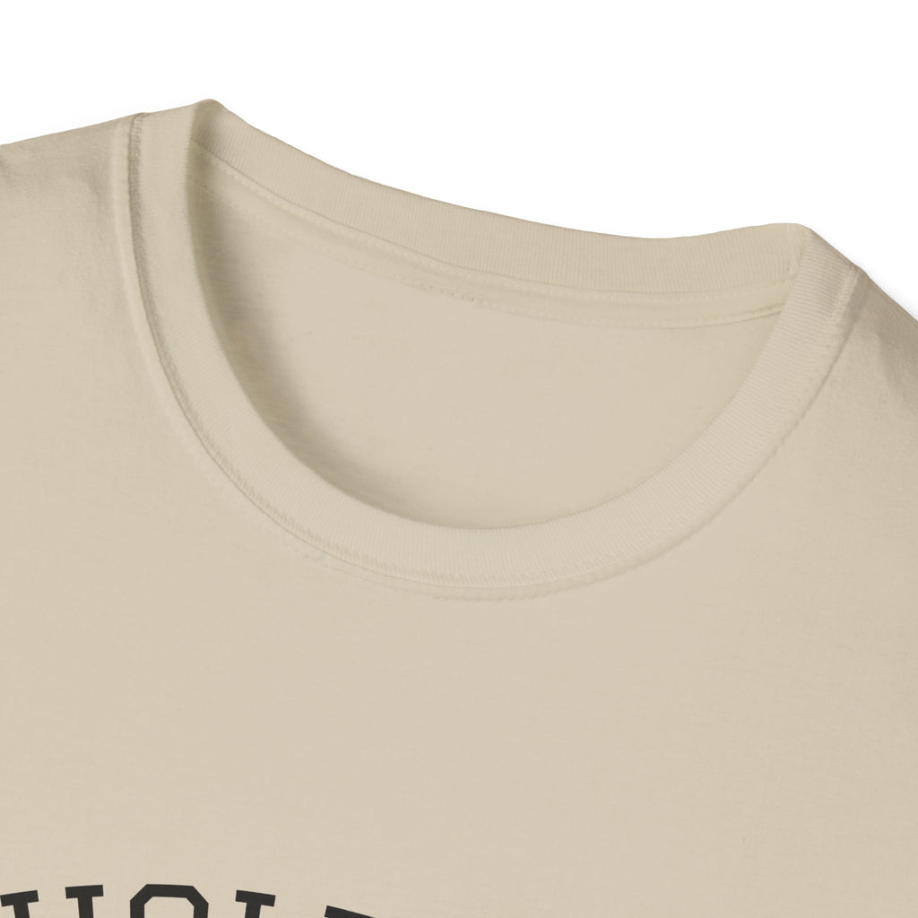 Wholeness Floral T‑Shirt — Vintage Lilac Botanical Design