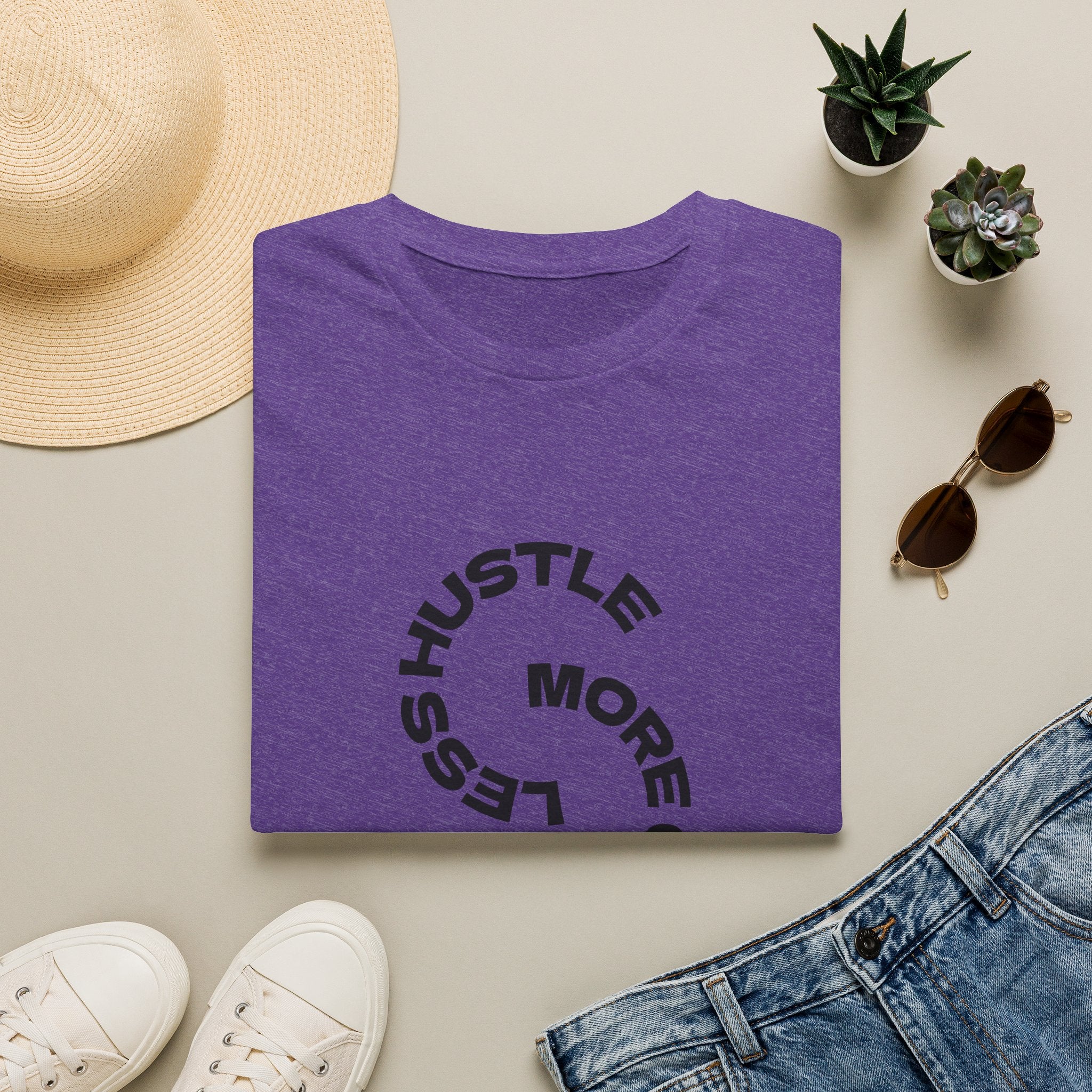 T‑Shirt — “More Coffee” Circular Graphic Motivational Tee