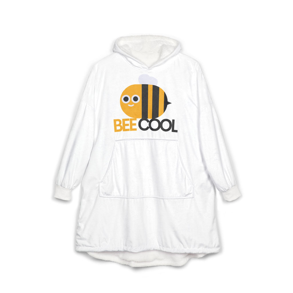 Super Cozy Hooded Blanket - "Bee Cool" Quality Hooded Blanket