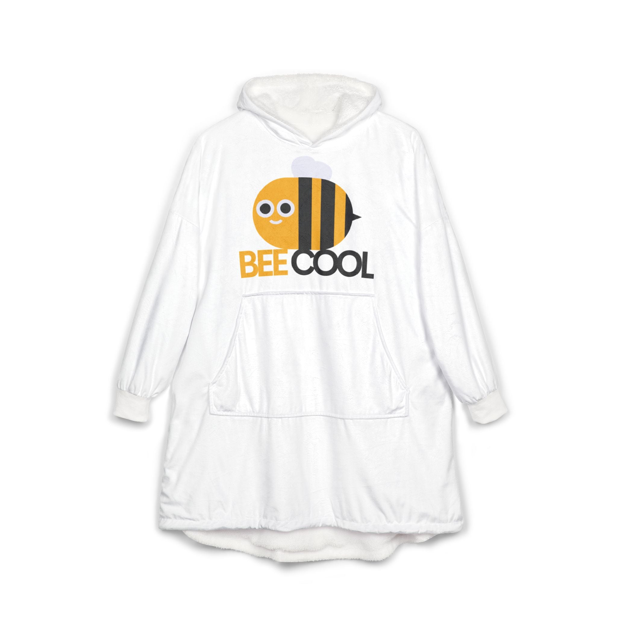 Super Cozy Hooded Blanket - "Bee Cool" Quality Hooded Blanket