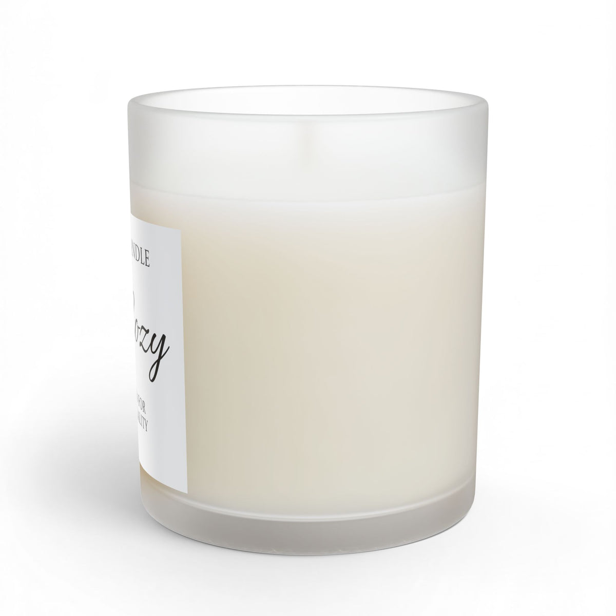 Love Cozy Soy Candle — 11oz Glass Jar, Hand-Poured Aromatherapy Candle