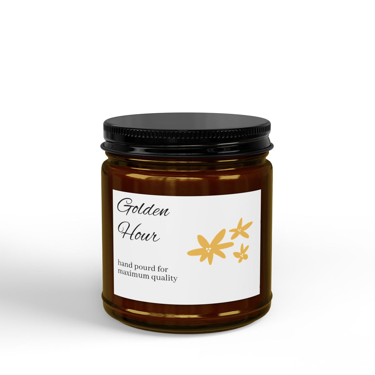 Quality Hand Poured Golden Hour Soy Candle