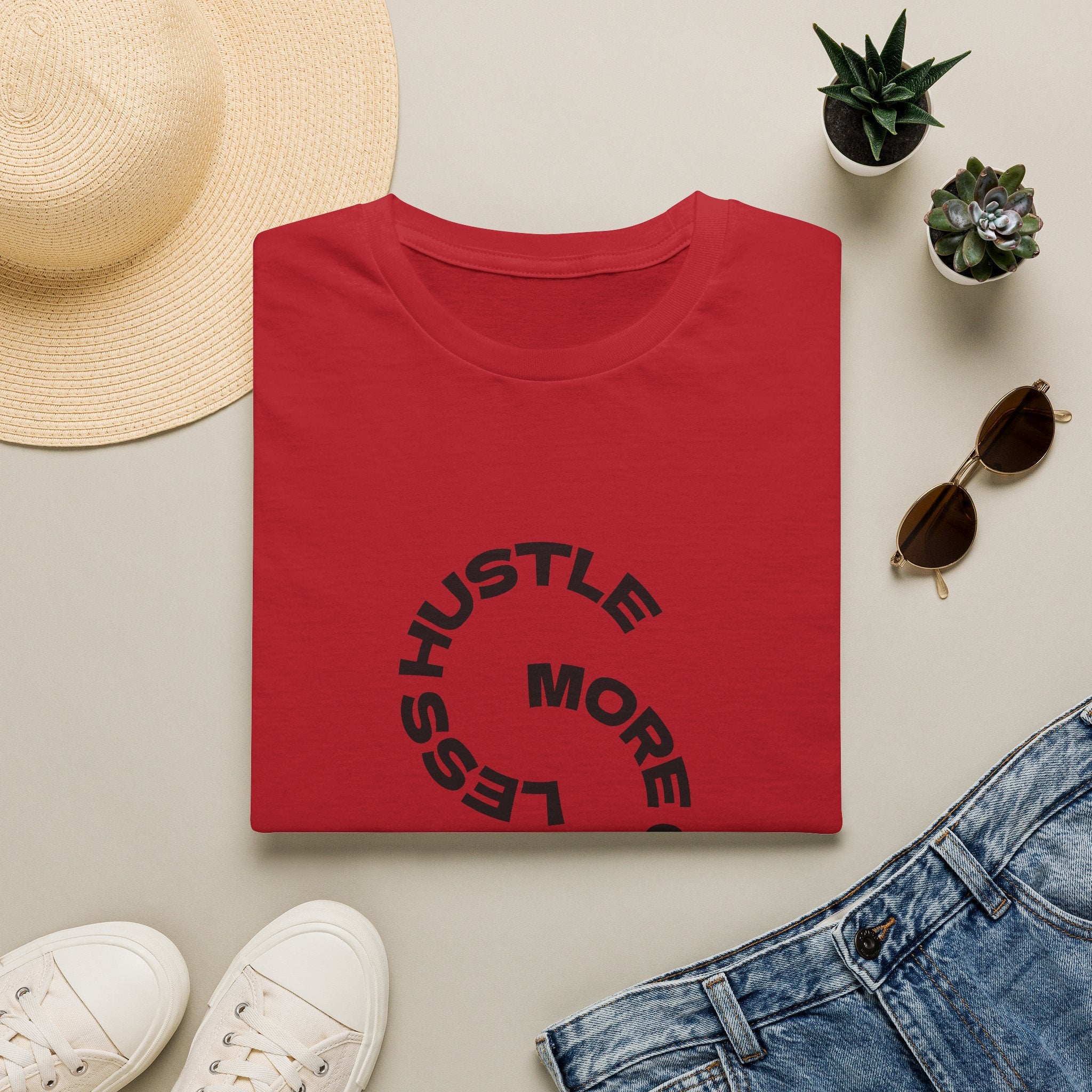 T‑Shirt — “More Coffee” Circular Graphic Motivational Tee