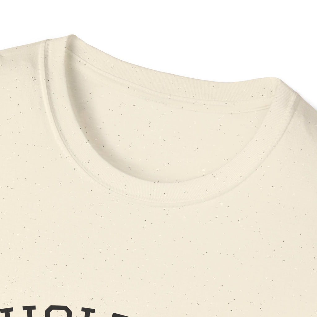 Wholeness Floral T‑Shirt — Vintage Lilac Botanical Design