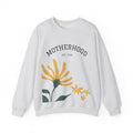 Motherhood Floral Crewneck Sweatshirt — 'Motherhood Est. 1985' Cozy Mom Gift