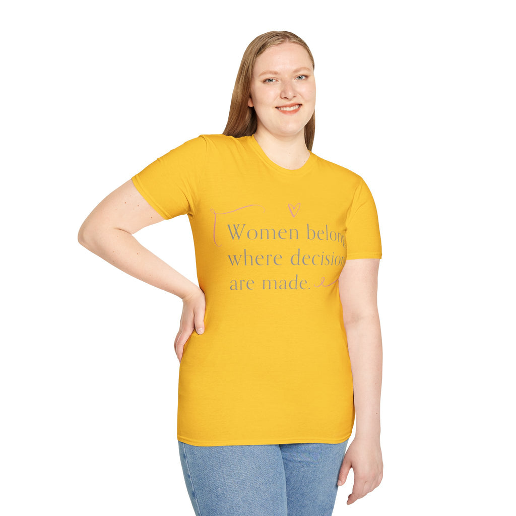 Women Deserve Shirt Design