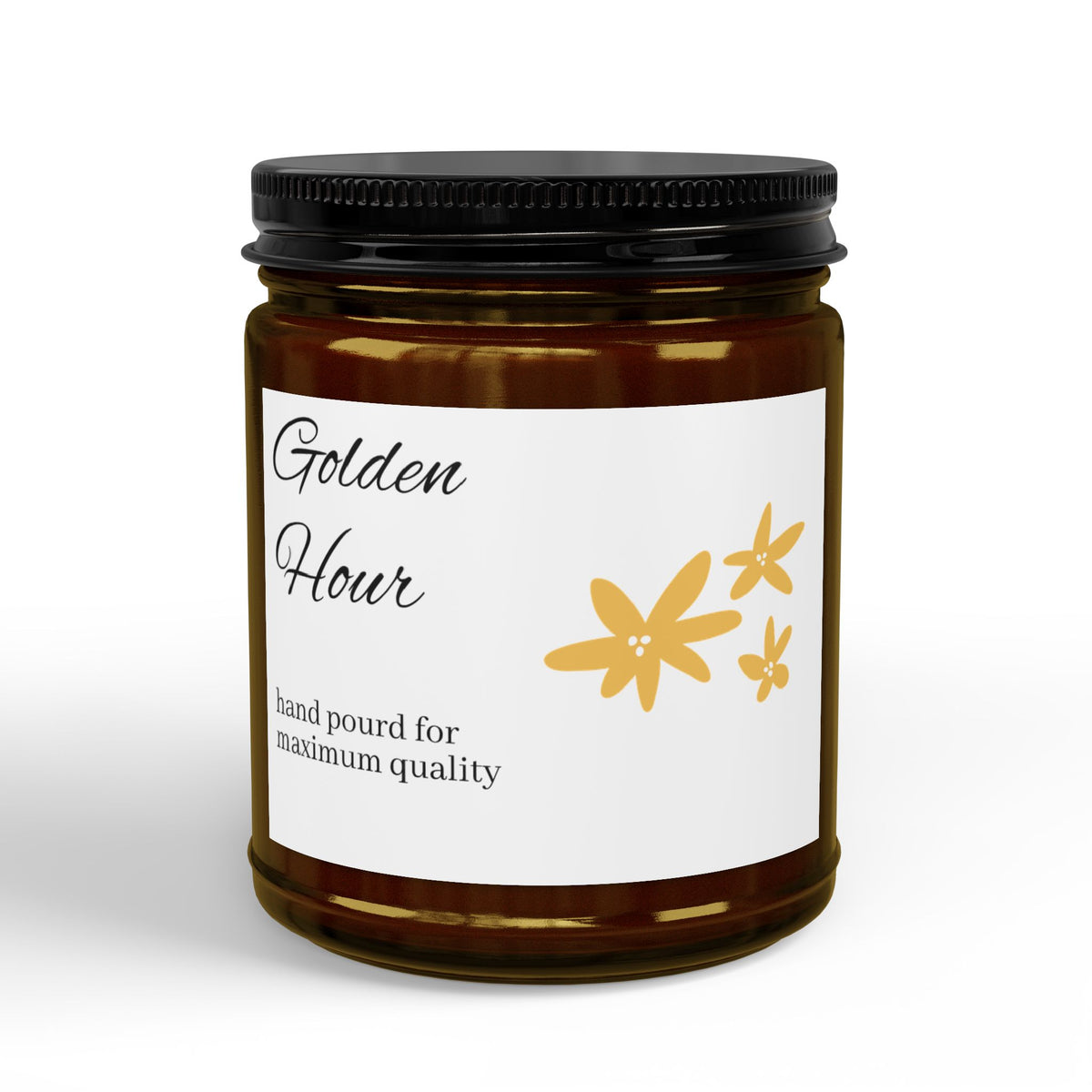 Quality Hand Poured Golden Hour Soy Candle