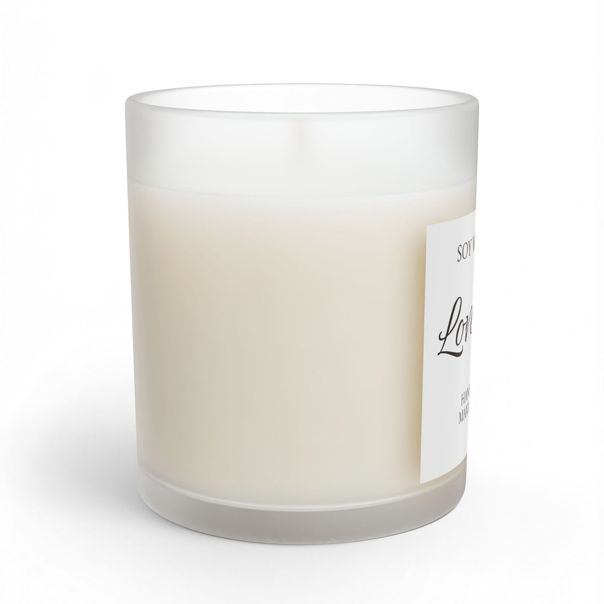 Love Cozy Soy Candle — 11oz Glass Jar, Hand-Poured Aromatherapy Candle