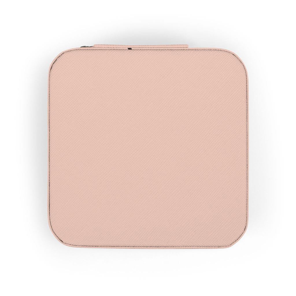 Compact Moth Jewelry Travel Case — Pink Portable Ring & Earring Organizer
