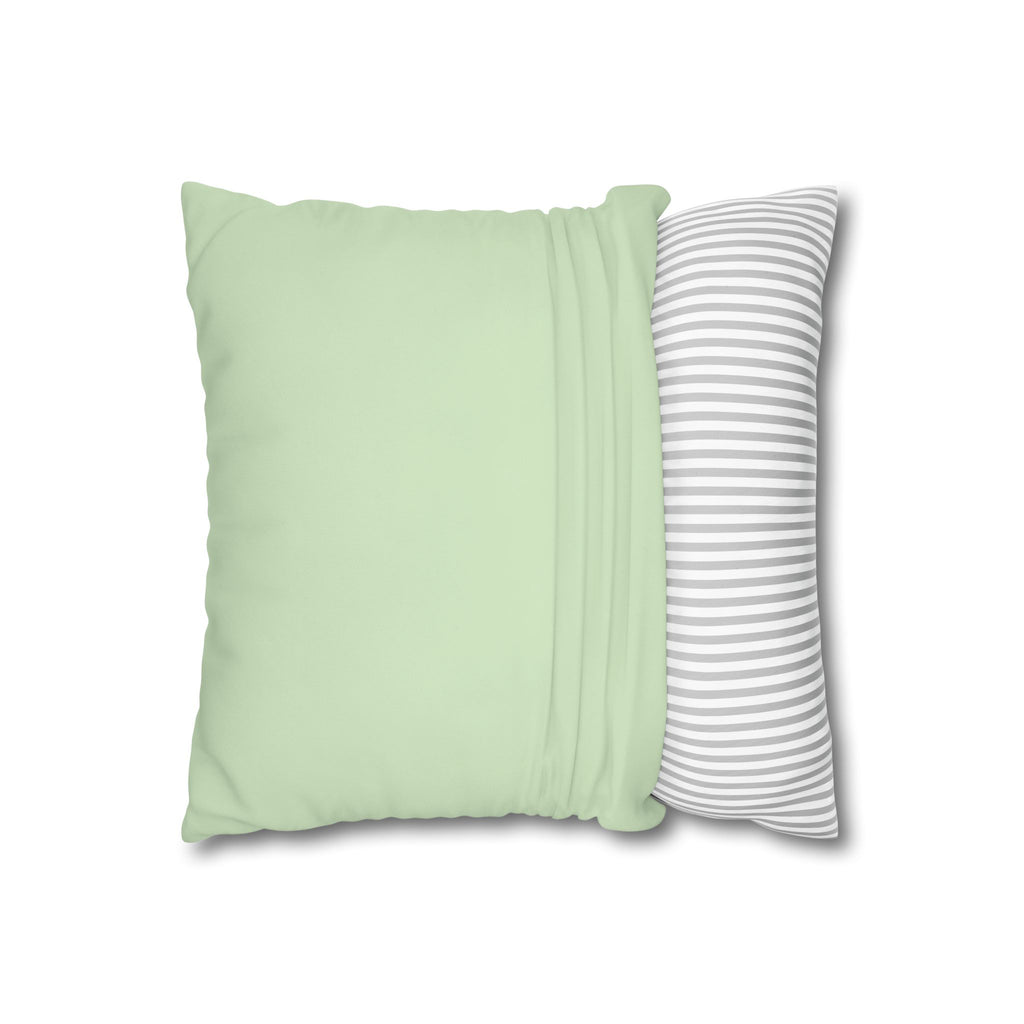 Floral Canvas Pillowcase – Cozy Red Daisy
