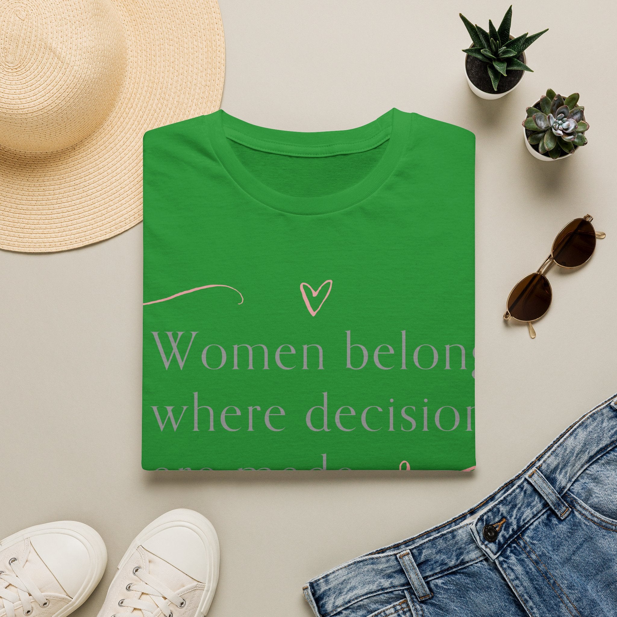 Women Deserve Shirt Design
