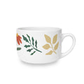Hand-Drawn Floral & Leaf Pattern 25oz Mug