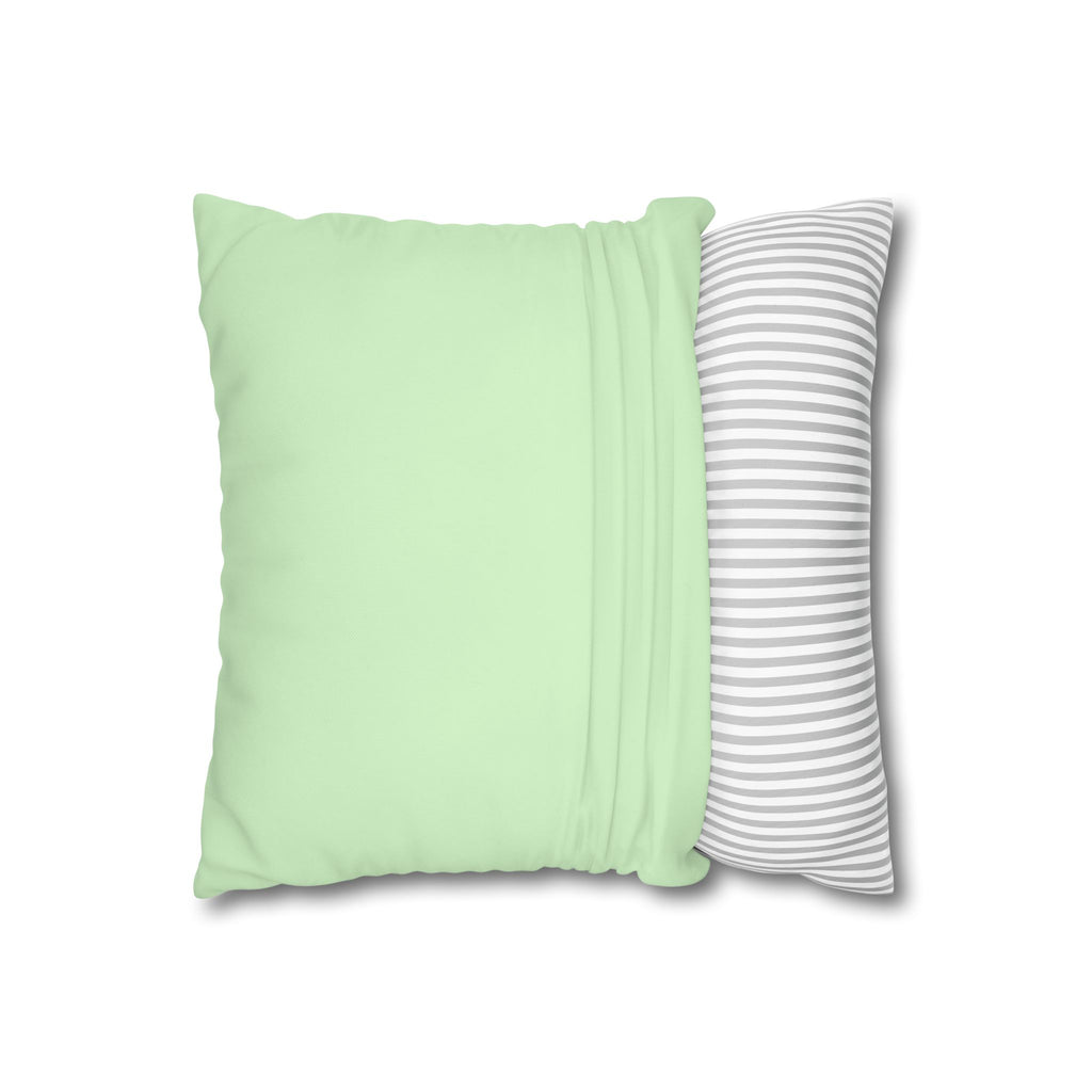 Tulip Silhouette Square Pillowcase