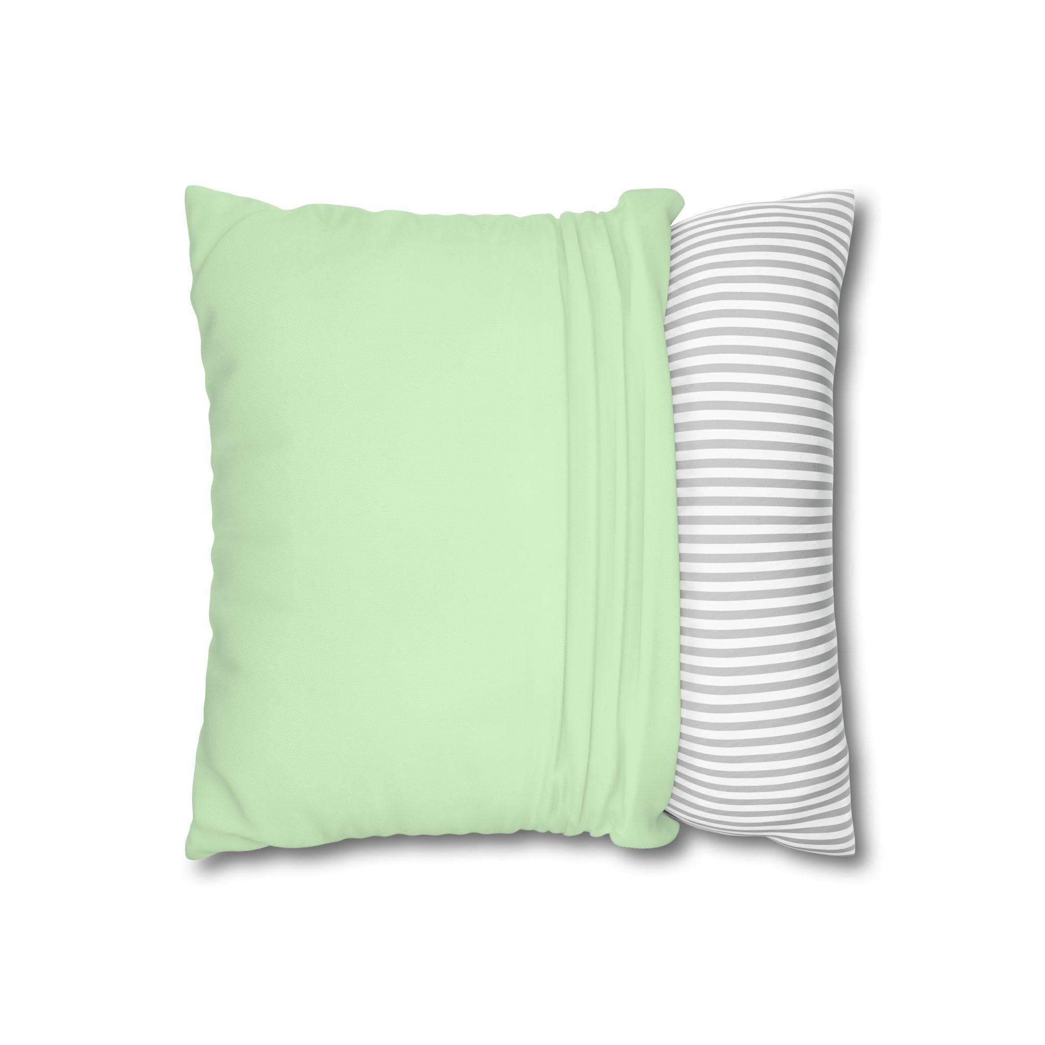 Tulip Silhouette Square Pillowcase