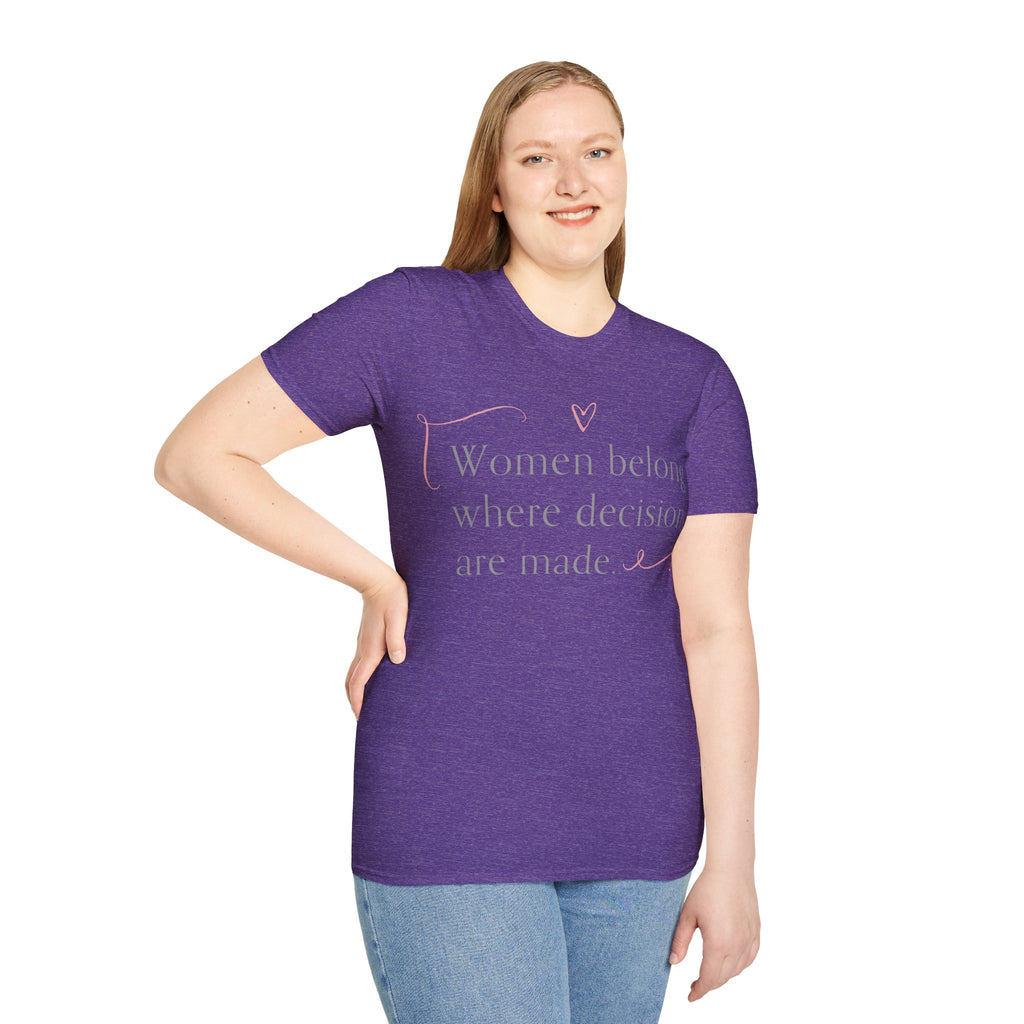 Women Deserve Shirt Design