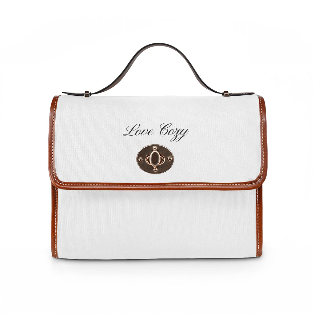 Love Cozy High-Quality Luxury Handbag – Elegant White Top-Handle Handbag