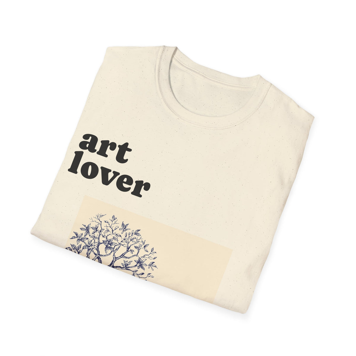 Art Lover T-Shirt — Vintage Seascape Tree Graphic Tee
