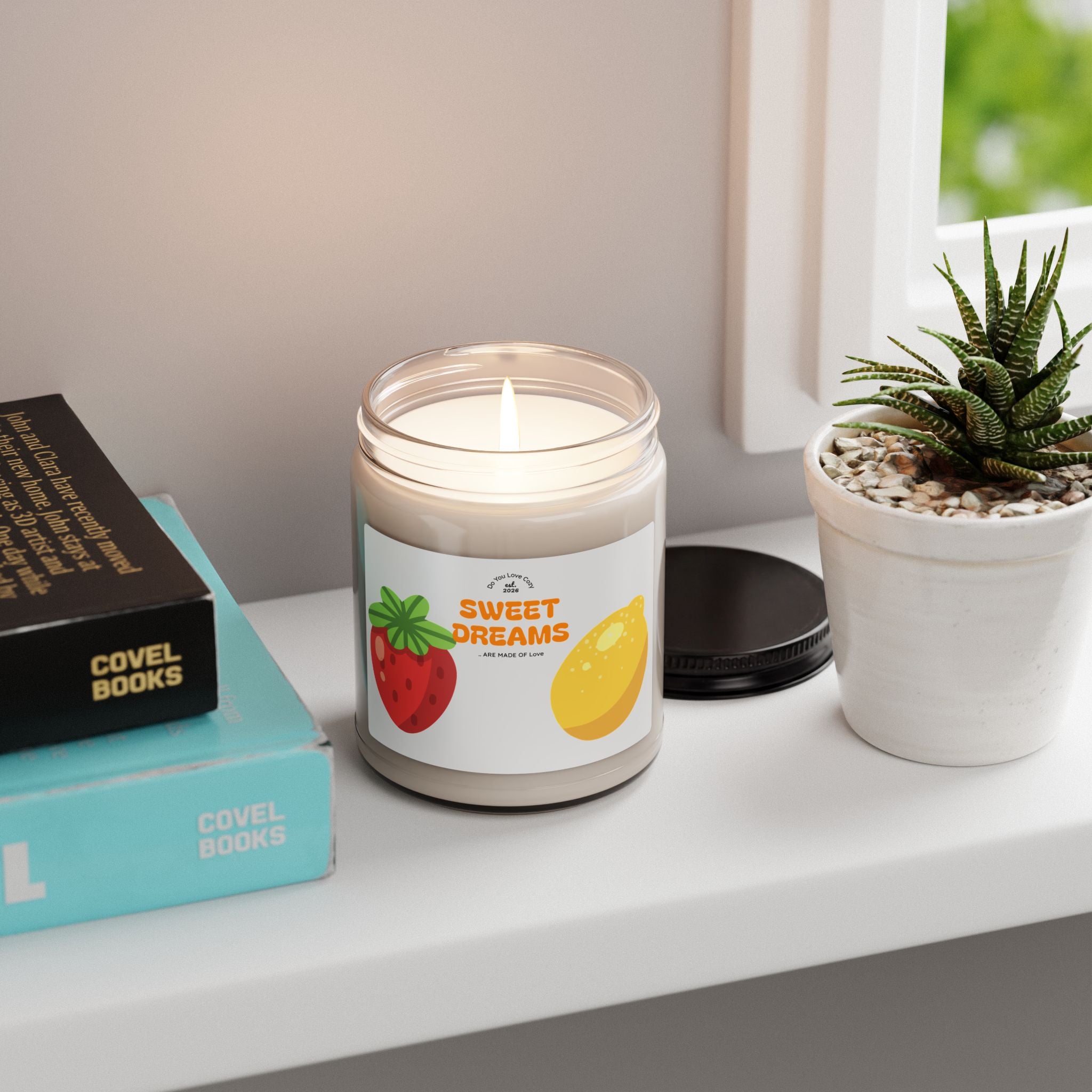 Cozy Cute Scented Candle, 9oz