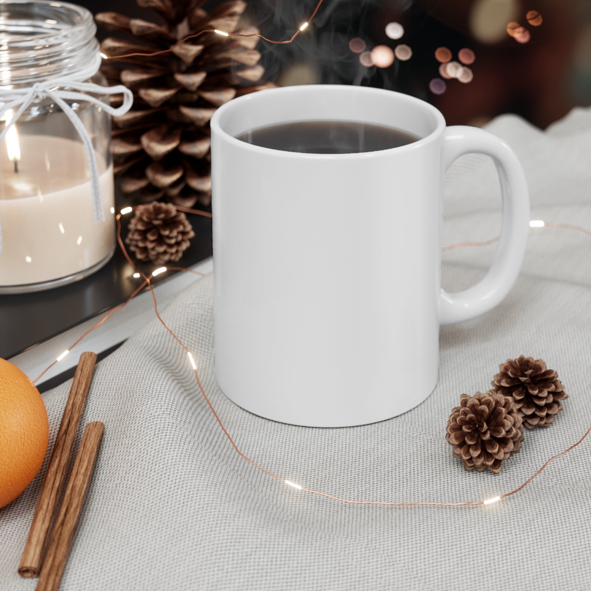 Bee Cool Mug — Cute Yellow Bee 11oz Coffee Cup