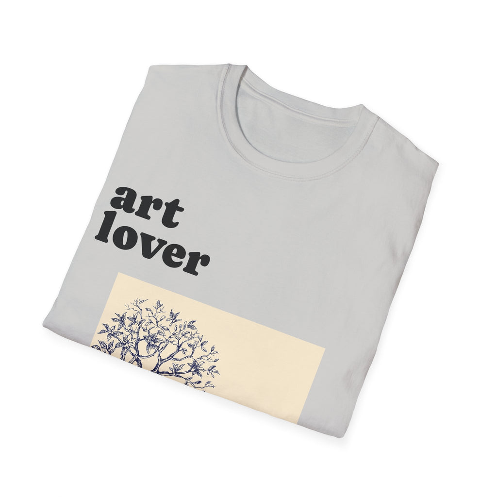 Art Lover T-Shirt — Vintage Seascape Tree Graphic Tee