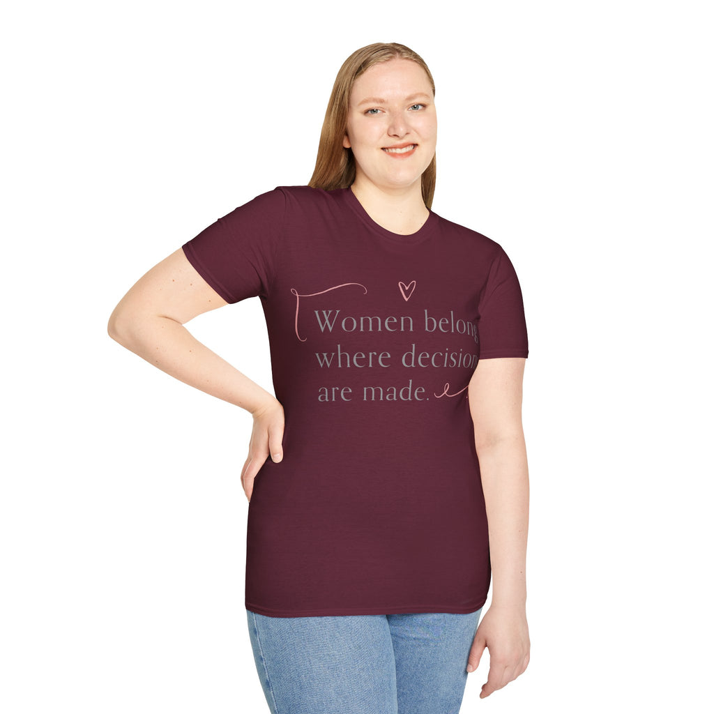 Women Deserve Shirt Design