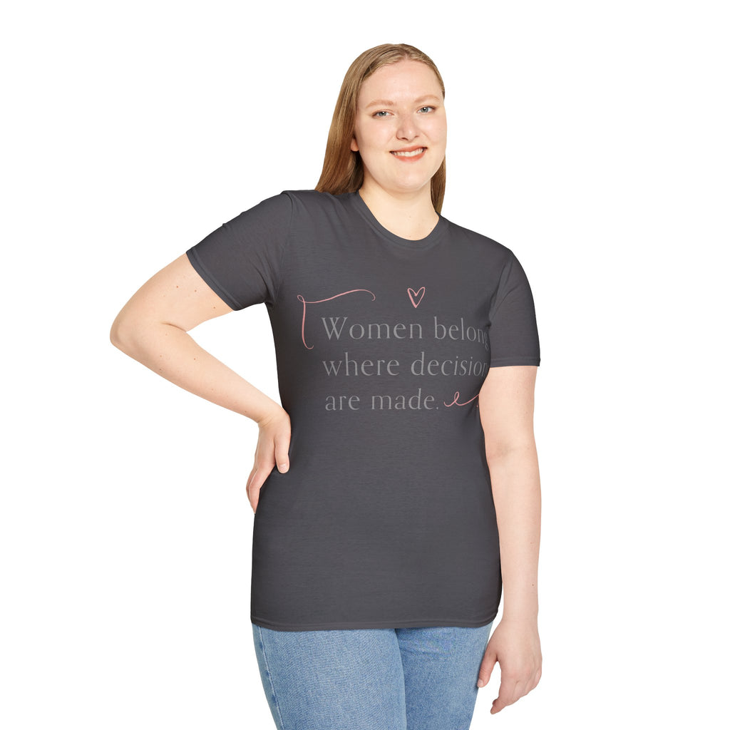 Women Deserve Shirt Design