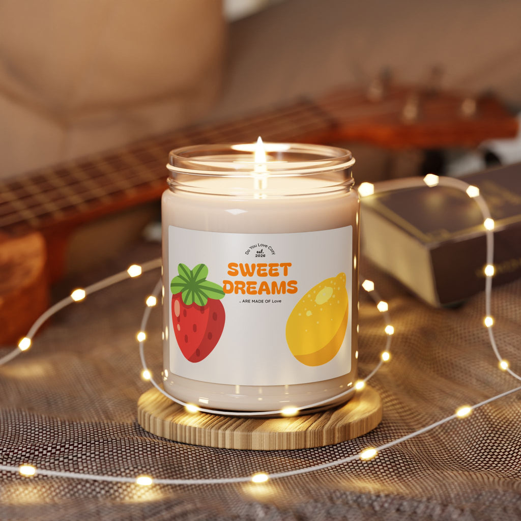 Cozy Cute Scented Candle, 9oz
